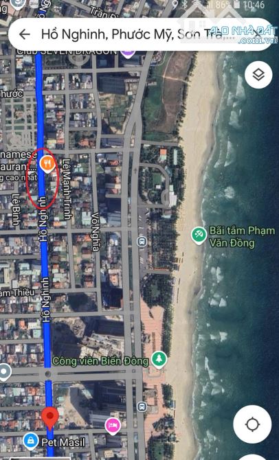 GẦN BIỂN! BÁN NHÀ 4 TẦNG 2 MẶT TIỀN 100M2 – 23,5 TỶ - MT HỒ NGHINH - Q. SƠN TRÀ - 5