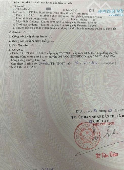 3,95Tỷ TL🔥Bán đất 75m2 gần BigC_cách đường Hai Bà Trưng Nối Dài 15m, p.Đông Hòa, Tp.Dĩ An - 5