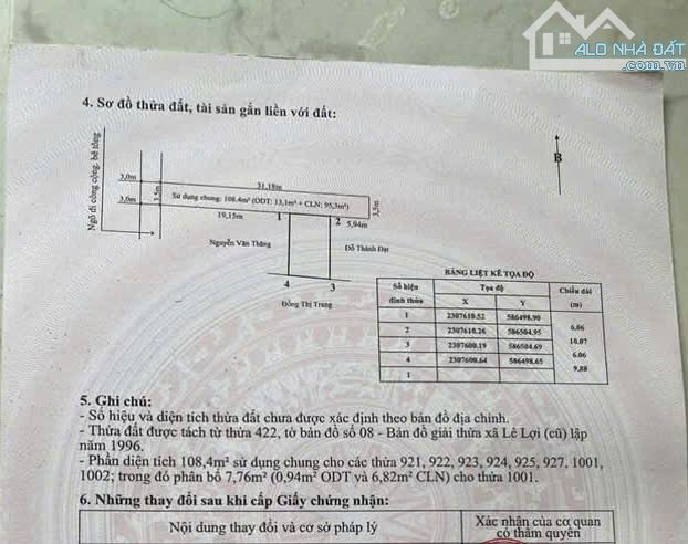 Bán lô đất 60m Tràng Duệ, Lê Lợi  giá chỉ hơn giá chỉ 1,x tỷ - 6