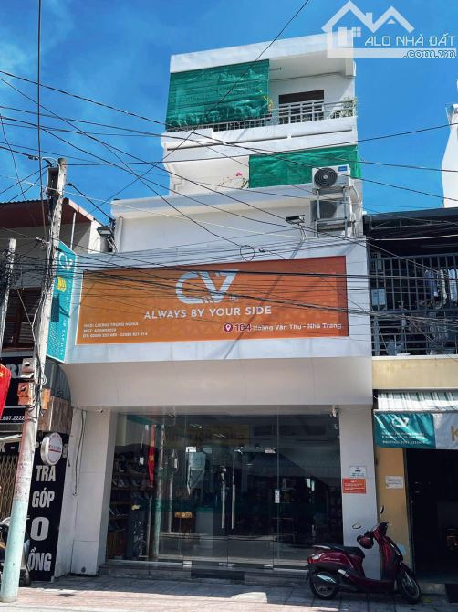 CẦN BÁN NHÀ 04 TẦNG MẶT TIỀN ĐƯỜNG HOÀNG VĂN THỤ, TP NHA TRANG 16,5 TỶ - 6