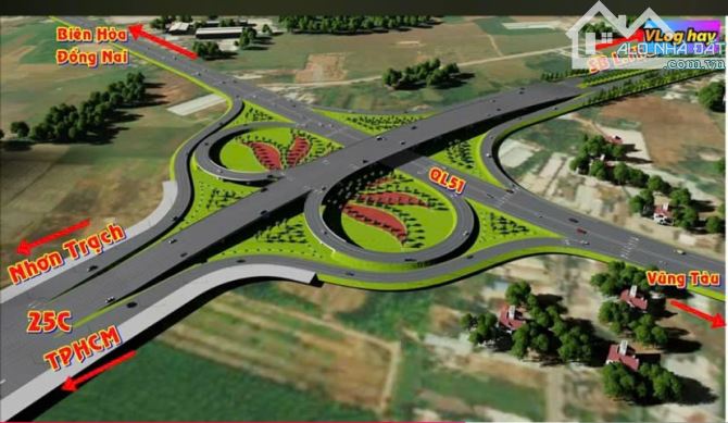 Đất thổ cư bà ký, nằm trung tâm mặt trước sân bay long thành - 6