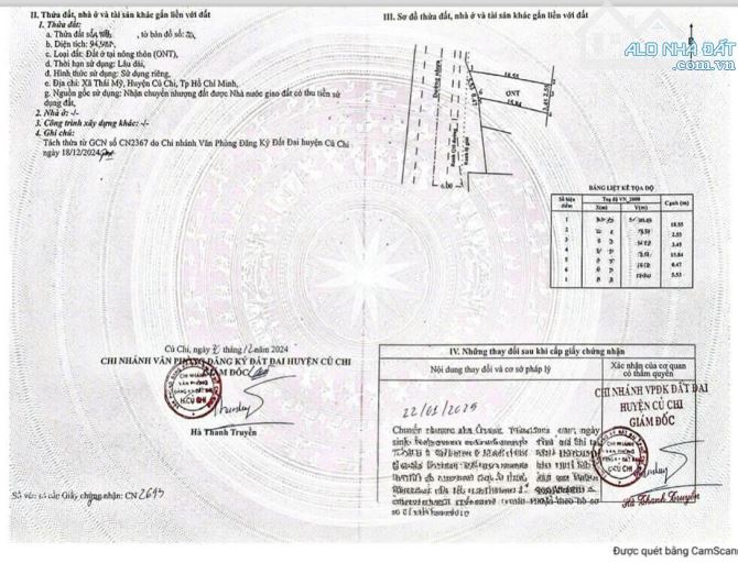 Cần tiền bán gấp lô đất 94m2 giá 670 triệu đường Tỉnh Lộ 7, Thái Mỹ, Củ Chi - 7