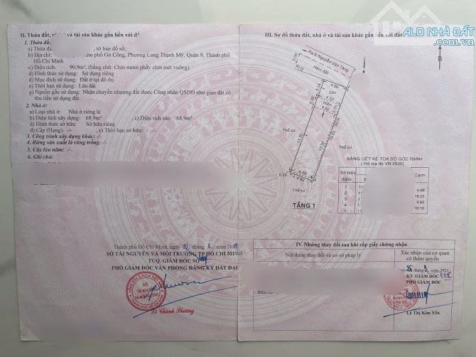 5.8 TỶ-BÁN NHÀ HẼM OTO ĐƯỜNG 16 ,nguyễn văn tăng, q9, tp.thủ đức ,( 4.6mx19.25m) 90m2 - 8
