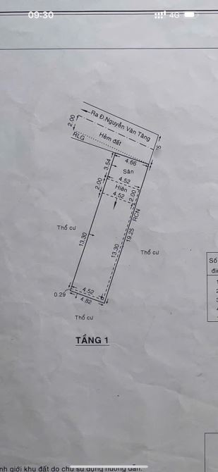 5.8 TỶ-BÁN NHÀ HẼM OTO ĐƯỜNG 16 ,nguyễn văn tăng, q9, tp.thủ đức ,( 4.6mx19.25m) 90m2 - 9