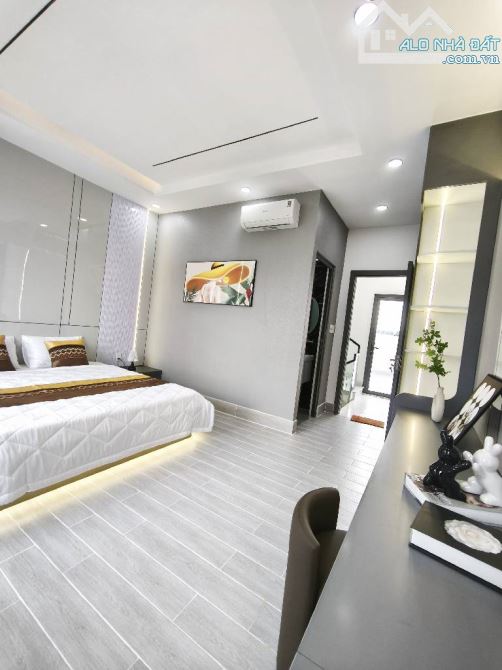 Bán nhà 4 tầng mới xây ngay tu Viện Kháng An P An Phú Đông Q12.Dt 4,5*13,5=60m2💰6,680tỷTỶ - 9