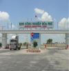 Mặt tiền khu công nghiệp Hoà Phú