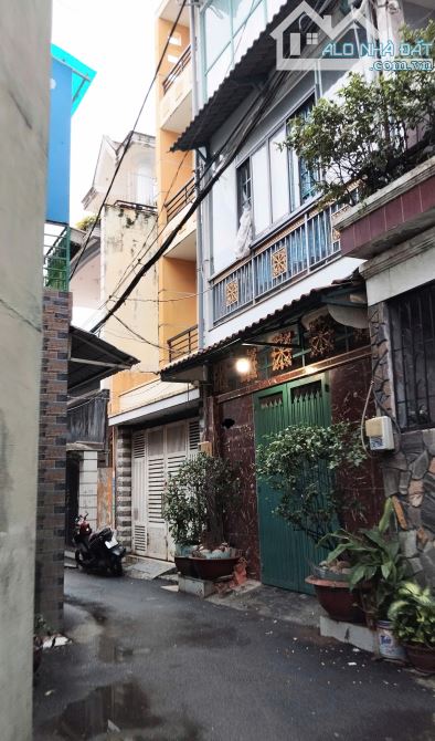 5 TẦNG 48M2 VUÔNG- HẺM THÔNG- NGUYỄN DU P1 GV, GẦN C.AN P7 CŨ- GIÁ 6,6 TỶ