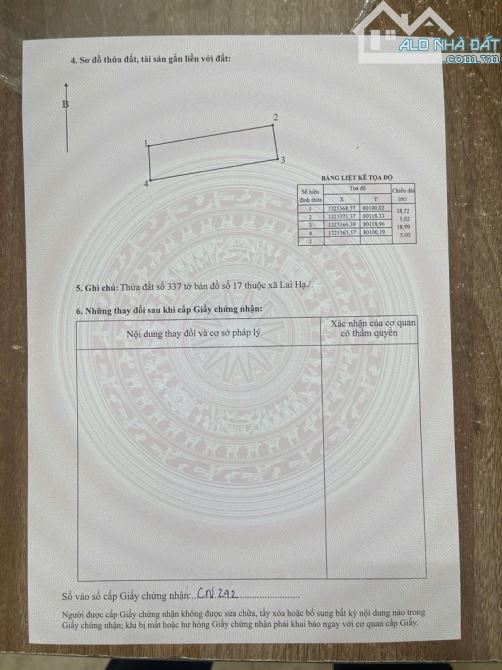 BÁN ĐẤT THÔN LAI HẠ – AN TẬP – LƯƠNG TÀI – BẮC NINH – 93,6m² – GIÁ 1,35 TỶ  📌 Vị trí trun
