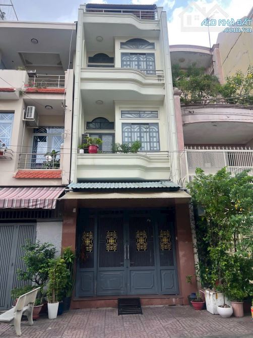 Nhà đẹp Tân Phú-Đường 12M-Giáp Tân Bình-Sát MT Khuông Việt-P.Phú Trung-78m2-4x20-3tầng-4PN