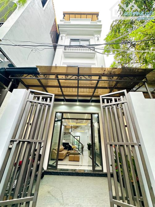 🏠Bán Nhà 4 mới tầng đl sân cổng riêng Miếu Hai Xã Lê Chân ~60m giá nhỉnh 4 tỷ