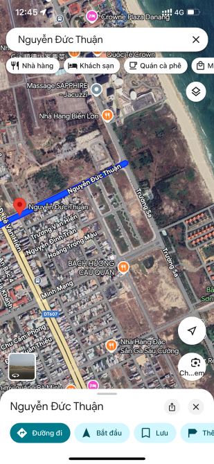 BÁN LÔ GÓC NGUYỄN ĐỨC THUẬN – NGŨ HÀNH SƠN – VỊ TRÍ HIẾM