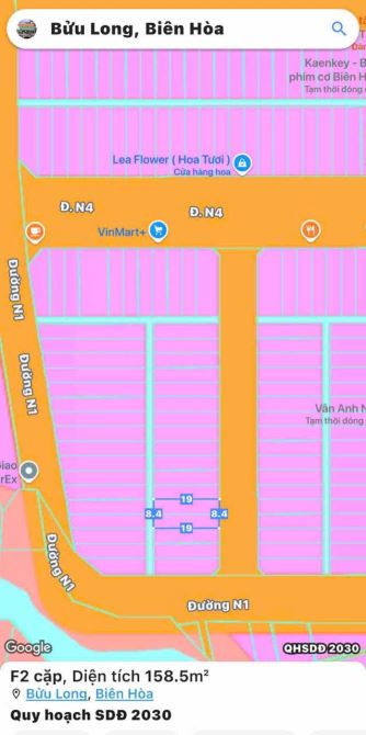 Bán đất tặng nhà kho sổ riêng thổ cư p. Bủu Long