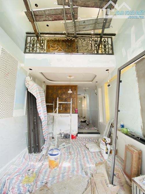 Lưu Hữu Phước, nhà mới 4 tầng BTCT, 43m2, dân cư hiện hữu, không ngập nước, SHR