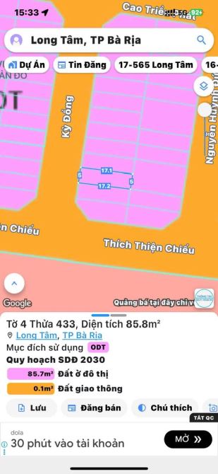 Bán Lô Đất Đường Kỳ Đồng, Cam Kết Giá Tốt Nhất Khu Vực Thời Điểm Hiện Tại, DT: 85m2