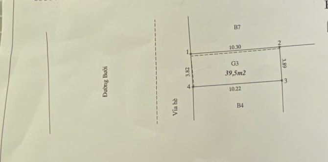 MẶT ĐƯỜNG BƯỞI - DTSD 40M2 - 4 TẦNG - VỈA HÈ KINH DOANH