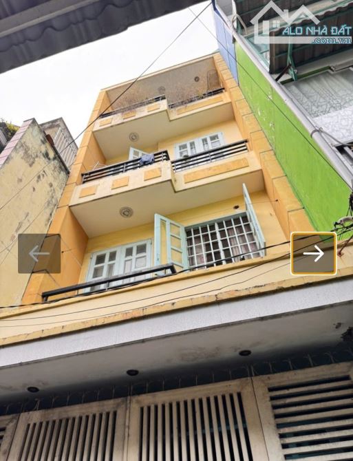 5 TẦNG 48M2 VUÔNG- HẺM THÔNG- NGUYỄN DU P1 GV, GẦN C.AN P7 CŨ- GIÁ 6,6 TỶ - 1