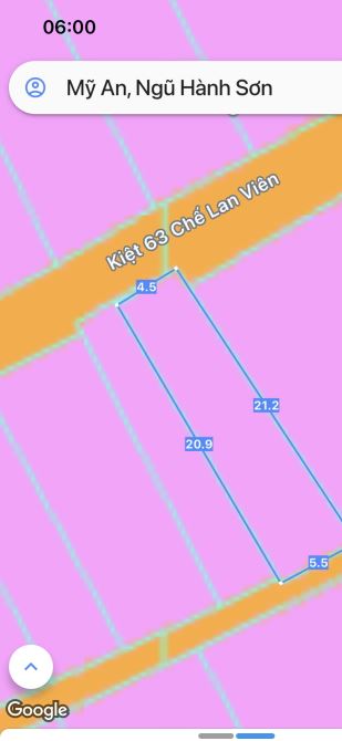 BÁN GẤP ĐẤT ĐƯỜNG Ô TÔ 6 M CHẾ LAN VIỆN NỞ HẬU GẦN BIỂN MỸ KHÊ 110M2 GIÁ CHỈ NHỈNH 11 TỶ - 1