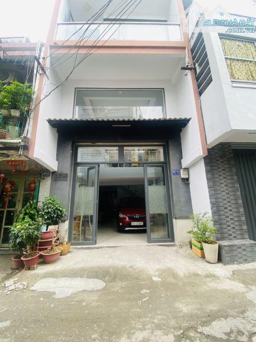Quận 6 – nhà 3 tầng btct – ô tô ngủ nhà – hẻm thông cư xá phú lâm a - 1