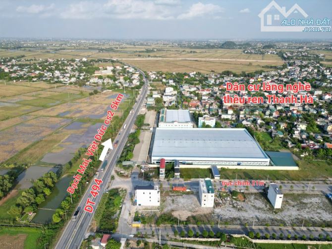 Lô góc đường kinh doanh ngay làng nghề và KCN 300ha giá đầu tư. - 2
