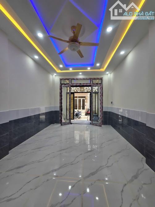 Nhà đẹp Bình Tân-Hẻm ô tô 7M-Ngay AEON Tân Phú-Đường 26 Tháng 3-P.BHH-58m2-4x15-3tầng-4PN - 2