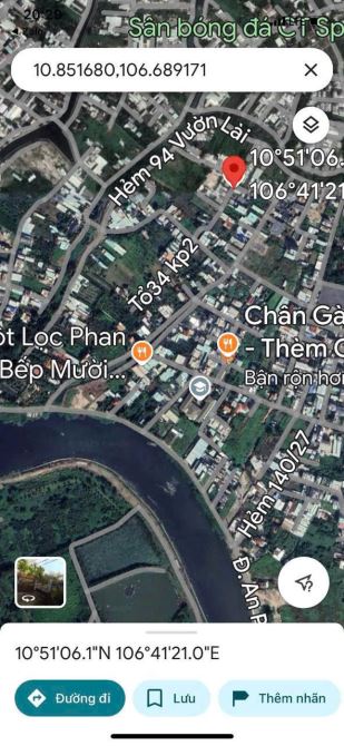 ĐẤT 3MT– AN PHÚ ĐÔNG, Q12 – PHÂN LÔ TÁCH THỬA NGON ĂN CHỈ 35TR/M² - 2