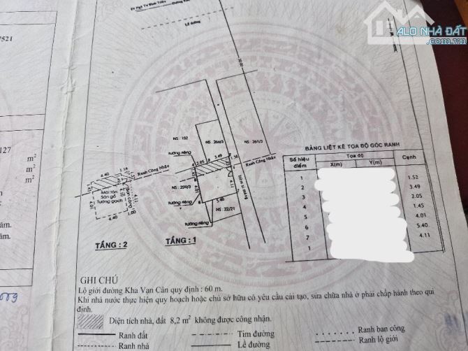 Bán nhà Đường Kha Vạn Cân - Thủ Đức - Giá chỉ 3.48Tỷ - SHR !!! Hàng Thật - Giá Thật !!! - 2