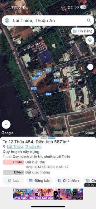 🏞️ BÁN ĐẤT VIEW SÔNG SÀI GÒN – 5.800m² – GIÁ 267 TỶ - 2