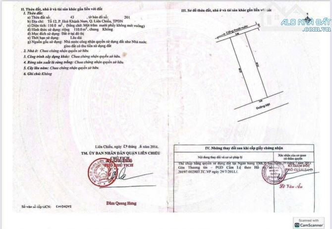 📌📌📌LÀM VIỆC TRỰC TIẾP GIÁ TỐT !!!Bán lô đất Kiệt 5M đường Hoàng Văn Thái - 2