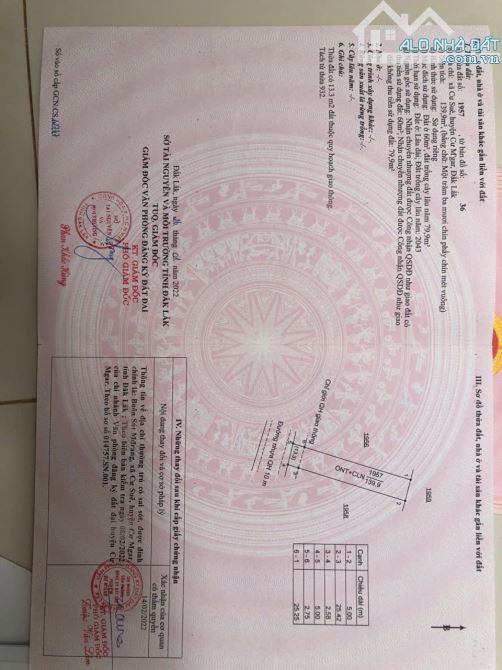 bán đất cusue - buôn H Hen - xã Quảng Phú (mới) - 2