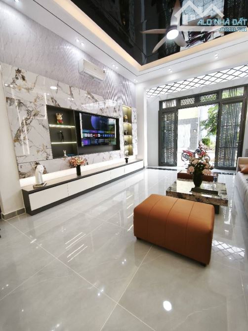 Bán Nhà 4 tầng đường VÕ THỊ THỪA, phường AN PHÚ ĐÔNG,Q12,dt59,8m²(4,5x14).Hẻm 12m - 3