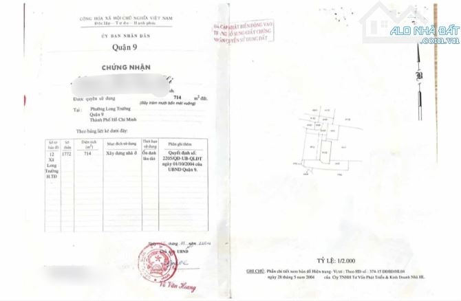 BÁN 714m2 Đất, Lô góc, Full thổ cư, view sông, giá chỉ 51tr/m2 - 3