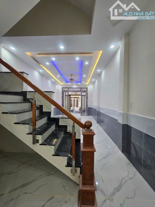 Nhà đẹp Bình Tân-Hẻm ô tô 7M-Ngay AEON Tân Phú-Đường 26 Tháng 3-P.BHH-58m2-4x15-3tầng-4PN - 4