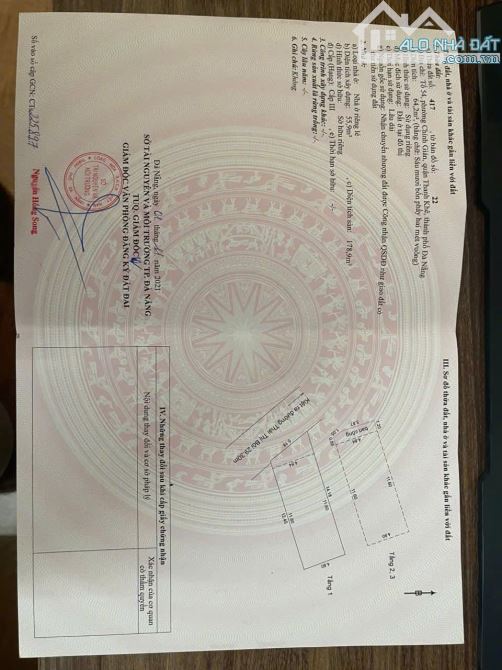 📌📌📌LÀM VIỆC TRỰC TIẾP GIÁ TỐT !!! Nhà 3 tầng đường ôtô 6m kiệt 251 / thái thị bôi - 8