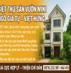 BIỆT THỰ SÂN VƯỜN MINI - NGÔ GIA TỰ - VIỆT HƯNG - 113M - NHÀ 3 TẦNG - GARA 2 Ô TÔ 7 CHỖ