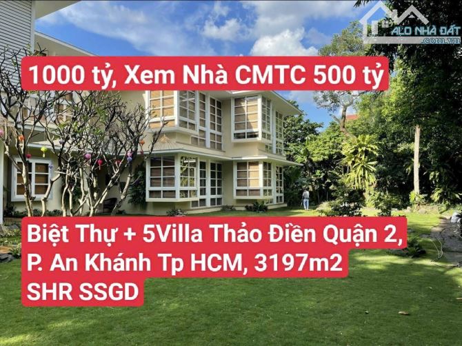 Siêu Biệt Thự Số 24 đường 46, Thảo Điền, Quận 2 (Tp. Thủ Đức) P. An Khánh Tp HCM