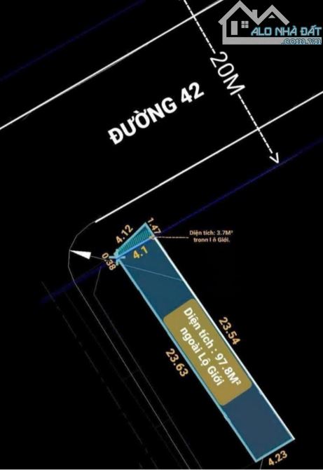 🎯 🎆ĐẤT MẶT TIỀN ĐƯỜNG 42 – BÌNH TRƯNG ĐÔNG, Q2 | 102M² (4.1×25m) | OTO CHẠY BON BON 🚗