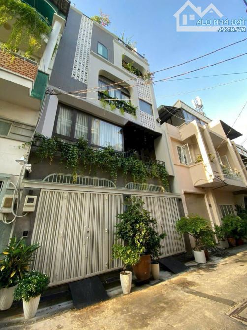 Villa Phố Khu Lam Sơn, Bình Thạnh - 8 x 23m, 4 lầu siêu đẹp, nội thất cao cấp chỉ 3x tỷ