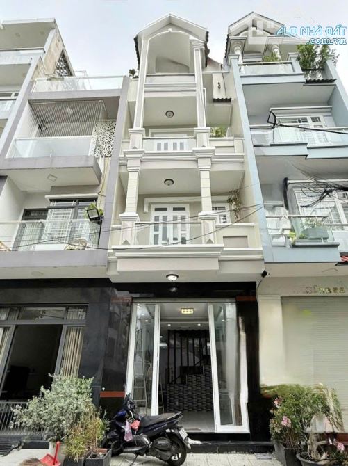 A048 - NGAY ĐƯỜNG SỐ 1 KHU VIP TÊN LỬA, NHÀ MẶT TIỀN ĐẸP 4 TẦNG, 4X16M, CHỈ 9 TỶ 45