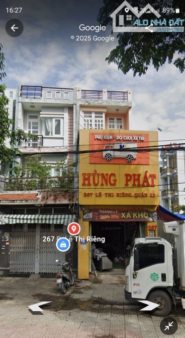 Nhà 2 Lầu 8x25m Gốc 2 Mặt Tiền Đường Lê Thị Riêng, P.Thới An Quận 12 Giá 13.5 Tỷ - 1