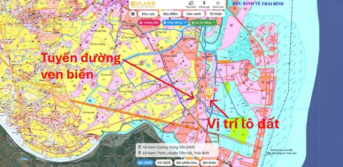 Cần bán lô đất 201m2, giá 1,15 tỷ, dân cư đông, SÁT BIỂN VÀ ĐƯỜNG VEN BIỂN, sẵn sổ