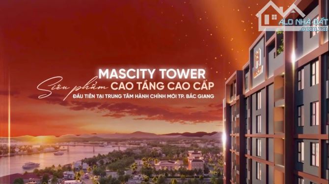 Bán căn hộ 1PN chung cư Mascity Bắc Ninh (Bắc Giang cũ)