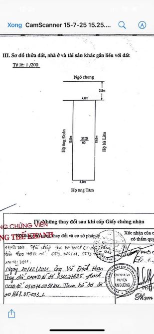 🔥 BÁN LÔ ĐẤT 60M² – TỔ 6 TT. AN DƯƠNG, HẢI PHÒNG – GIÁ CHỈ 1,92 TỶ 🔥  📐 Diện tích: 60m²