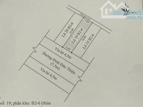 🥇 Bán đất mặt tiền đường 7m5 Đinh Đức Thiện (90 m2), Liên Chiểu - Đà Nẵng, Giá 5.6 tỷ tl