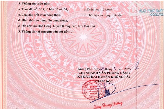 đất ngoại ô Buôn Ma Thuột thổ cư sổ hồng riêng giá rẻ 10 lô