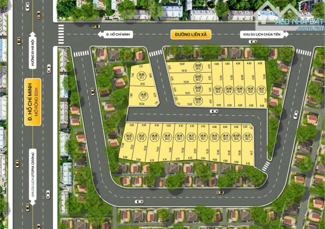 BÁN QUỸ ĐẤT THỊ TRẤN BA HÀNG ĐỒI-LẠC THỦY -HÒA BÌNH GIÁ 500TR 1 LÔ
