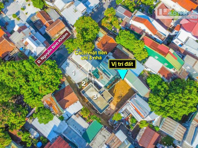 Bán lô đất kiệt oto Nguyễn Bỉnh Khiêm cách mặt tiền 20m - 1