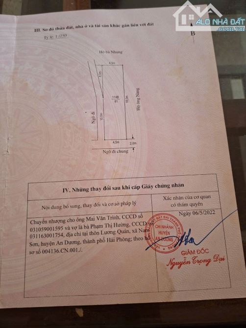 Đất tuyến 2 trục chính Lương Quán – Mỹ Tranh, ô tô ra vào chỉ hơn 1 tỷ đồng - 1