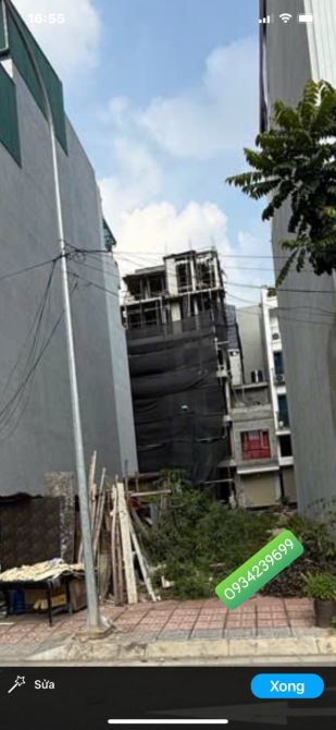 Bán mảnh đất đẹp ô tô  tránh vỉa hè rộng ,kinh doanh đẹp  khu tái định cư ngọc thuỵ - 1