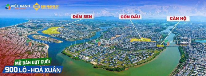 BÁN LÔ ĐẤT CỒN DẦU - HOÀ XUÂN ĐÀ NẴNG - 103M2, GIÁ CHỈ 54TR - SUẤT NGOẠI GIAO CUỐI CÙNG - 1