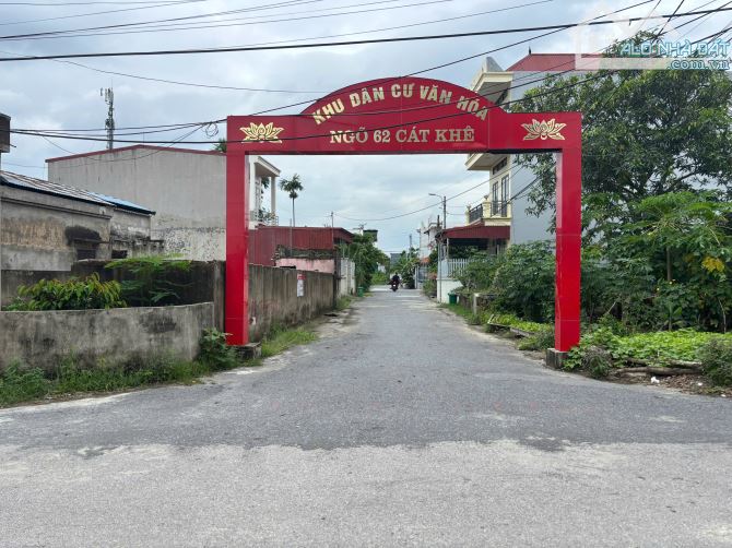 Bán đất ngõ 62 Cát Khê – Tràng Cát dt 66,8m2 ngõ rộng 3m thẳng oto vào tận nơi giá tốt. - 1